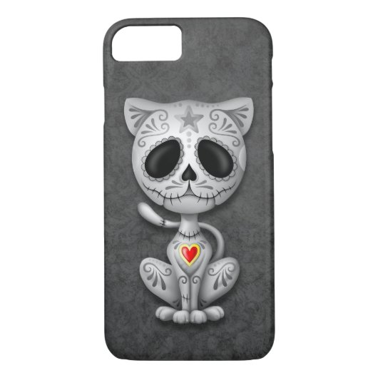 Dark Zombie Sugar Kitten Case-Mate iPhone Case (Achterkant)