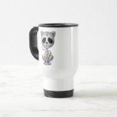 Dark Zombie Sugar Kitten Reisbeker (Voorkant links)