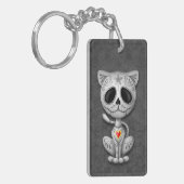Dark Zombie Sugar Kitten Sleutelhanger (Voorkant Links)