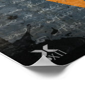 Darkana Style Lincoln-portret Poster (Hoek)