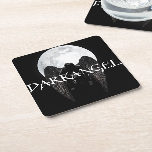 DarkAngel-Logo Onderzetters (Schuin)