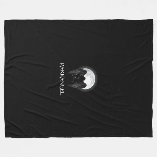 DarkAngel Logo Vleece Blankets Fleece Deken (Voorkant (Horizontaal))