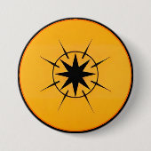 Darkbane Symbology-Button Ronde Button 7,6 Cm (Voorkant)