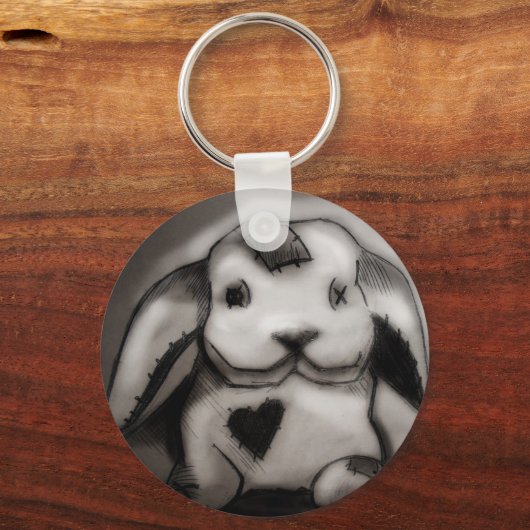 darkbunny sleutelhanger (Voorkant)