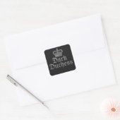 DarkDuchess Vierkante Sticker (Envelop)