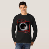 DARKER DUBZ red Dubstep Dub T-shirt (Voorkant volledig)