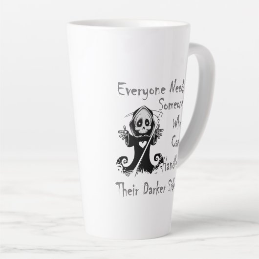 Darker Side Latte Mok (Rechterhoek)