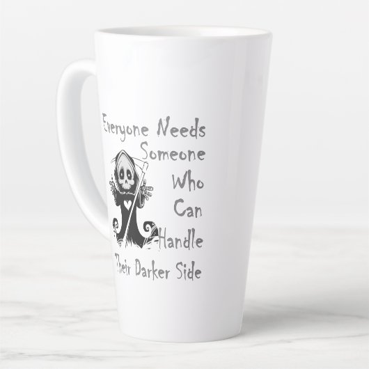 Darker Side Latte Mok (Linkerhoek)