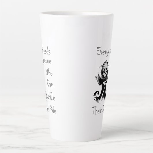 Darker Side Latte Mok (Voorkant)