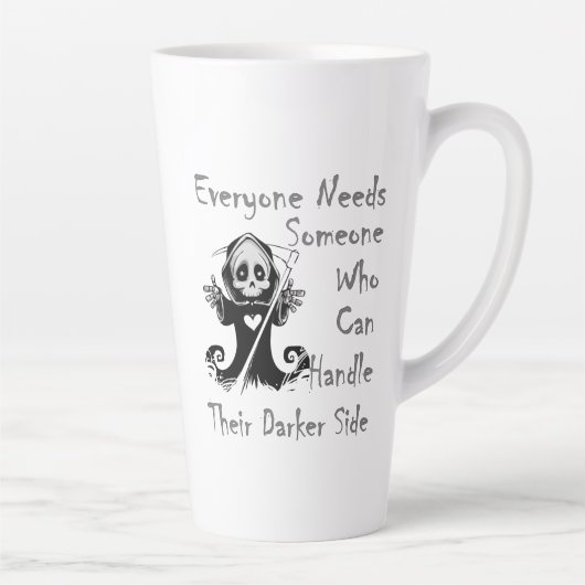 Darker Side Latte Mok (Rechts)