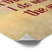 Darkest Days — Dalai Lama quote — kunstdruk Poster (Hoek)