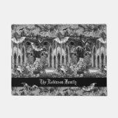 Darkest Gothic Vampires Crypt Graves Bats Gothic B Deurmat (Voorkant)