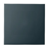 Darkest Night Blauwgroen Square Kitchen en Bathroo Tegeltje (Voorkant)