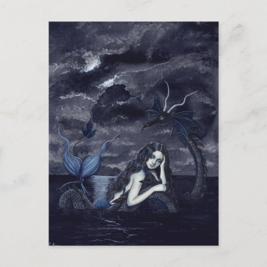 Darkest Night briefkaart (Voorkant)