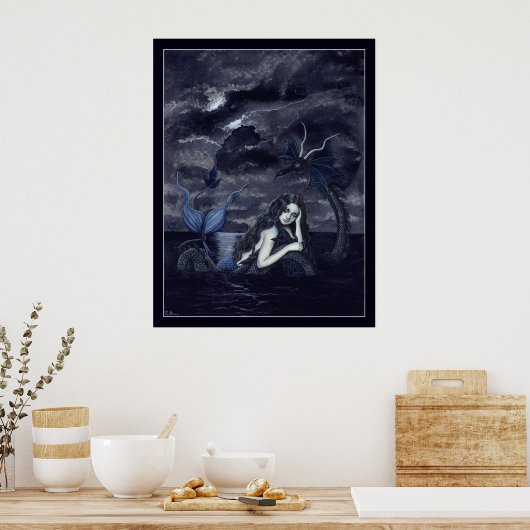 Darkest Night Poster (Keuken)