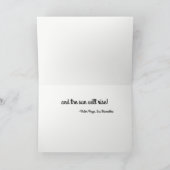 Darkest Night zal Wenskaart beëindigen Kaart (Binnen)