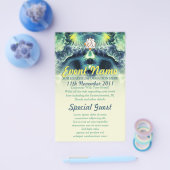 DarkEyez Fractal Art Aangepaste Evenement Flyer (Enkel)