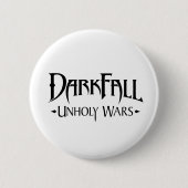 Darkfall Unholy Wars Logo Round Button (Voorkant)