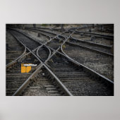 Darkfield treinspoor poster (Voorkant)