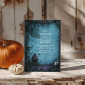 Darkly Elegant Spooky ONE Birthday Kaart