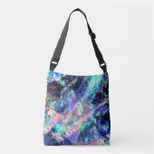 darkness and light, dark opal: crossbody tas (Voorkant)