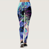 darkness and light, dark opal: leggings (Achterkant)