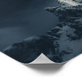 Darkness en berg poster (Hoek)