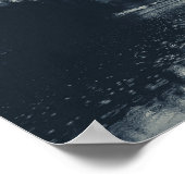 Darkness en regen in Zgornje Jozersko, Slovenië Poster (Hoek)