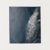 Darkness en zon over het sneeuwsparsbos wandkleed (Voorkant)