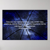 Darkness Gazebo - Edgar Allen Poe Poster (Voorkant)