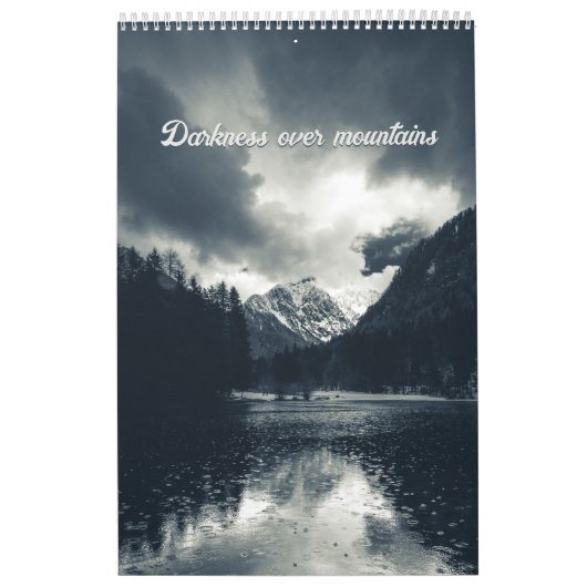 Darkness over bergen 2023 kalender (Hoes)