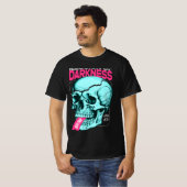 Darkness Skull Graphic T-shirt (Voorkant volledig)