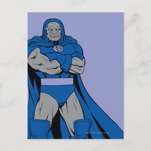 Darkseid Arms Crossed Briefkaart (Voorkant)