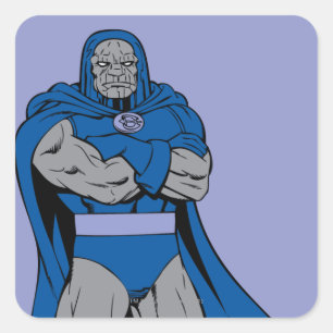 Darkseid Arms Crossed Vierkante Sticker