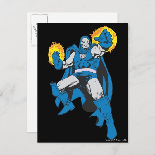 Darkseid en de omega Force Briefkaart (Voorkant / Achterkant)