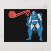 Darkseid gebruikt psionische krachten briefkaart (Voorkant)