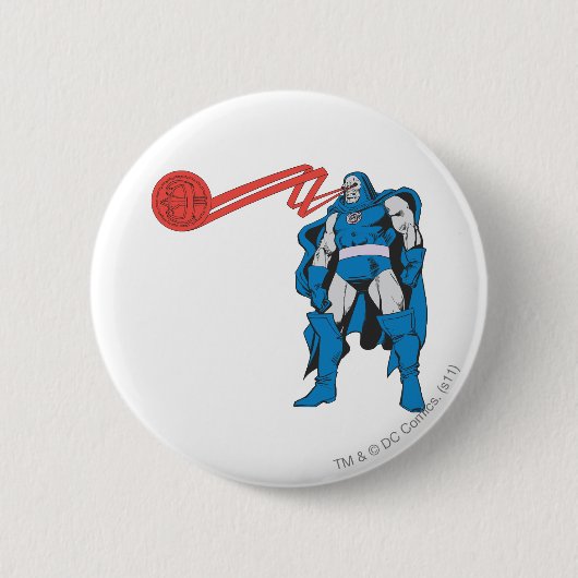 Darkseid gebruikt psionische krachten ronde button 5,7 cm (Voorkant)