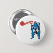 Darkseid gebruikt psionische krachten ronde button 5,7 cm (Voorkant /achterkant)