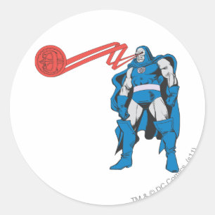 Darkseid gebruikt psionische krachten ronde sticker