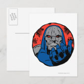 Darkseid Head Shot 2 Briefkaart (Voorkant / Achterkant)