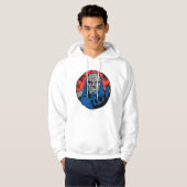 Darkseid Head Shot 2 Hoodie (Voorkant volledig)