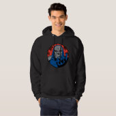 Darkseid Head Shot 2 Hoodie (Voorkant volledig)