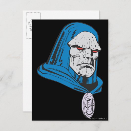 Darkseid Head Shot Briefkaart (Voorkant / Achterkant)