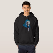 Darkseid Head Shot Hoodie (Voorkant volledig)