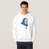 Darkseid Head Shot Hoodie (Voorkant volledig)