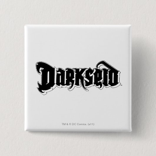 Darkseid Logo 2 Vierkante Button 5,1 Cm (Voorkant)