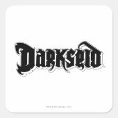 Darkseid Logo 2 Vierkante Sticker (Voorkant)