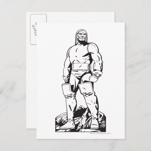 Darkseid-overzicht Briefkaart (Voorkant / Achterkant)