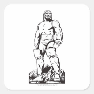 Darkseid-overzicht Vierkante Sticker