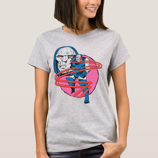 Darkseid Shoots Omega Beams T-shirt (Voorkant)
